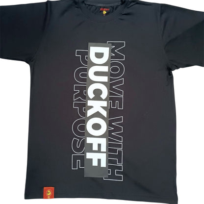 Move With Purpose Short Sleeve Tee- Black
