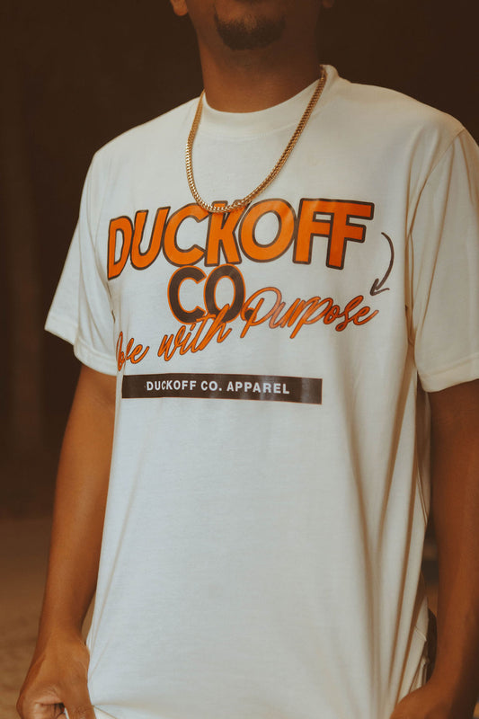 Move With Purpose Short Sleeve Tee- Cream