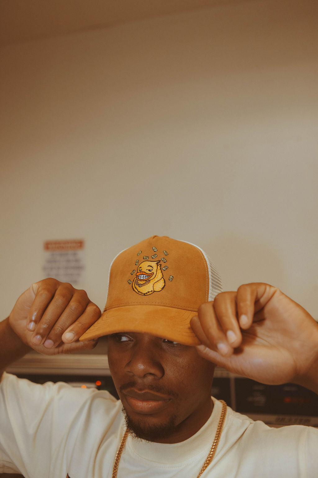 Mascot Trucker Hat- Camel